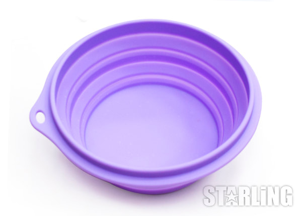 STARLING, STARLING Silicone, dog travel water bowl, silicone food storage bags, silicone products, collapsible camping bowl, collapsible silicone water bottle, silicone mixing bowls, collapsible dog bowl, Silicone Container, Collapsible Silicone Bowl