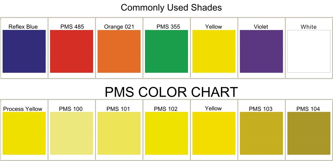 Pantone Color Number Chart
