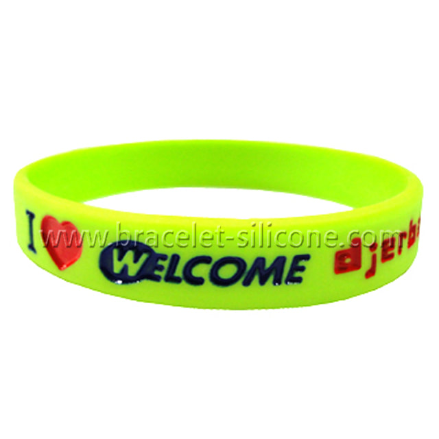 STARLING, STARLING SILICONE, Debossed Color Filled Wristbands, custom wristbands, ink injected wristbands, custom ink filled debossed wristbands, custom made bracelets, custom bracelets, personalized wristbands, debossed silicone wristband, personalized rubber bracelets