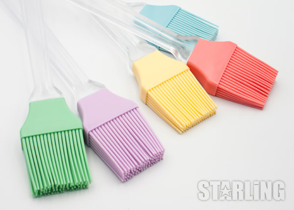 STARLING, STARLING silicone, Silicone Pastry Brush, Silicone Basting Brushes, Silicone Bristled Brush, Kitchen Equipment, Silicone Basting Brush for Grilling, Silicone Basting Brush Manufacturers